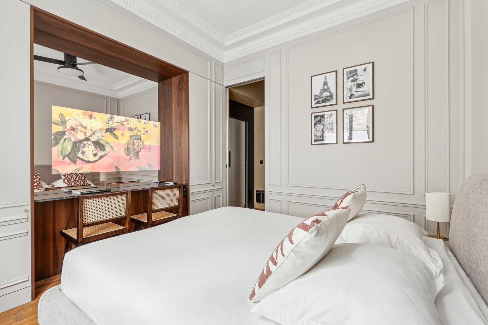 Interior Design - Apartment 6P-2Br - Tour Eiffel باريس المظهر الخارجي الصورة